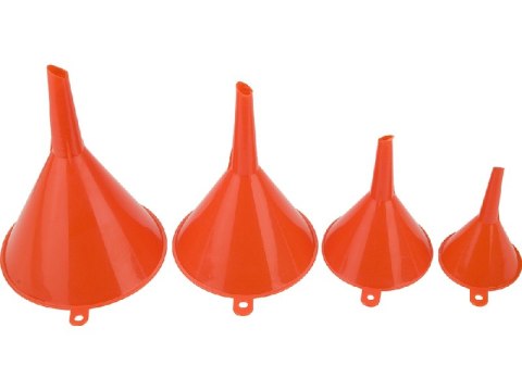 LEJKI PLASTIKOWE 4 SZT 50/75/95/115 LEJKI PLASTIKOWE 4 SZT 50/75/95/115