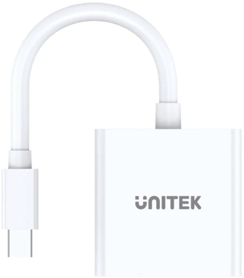Adapter Unitek Y-6326WH miniDisplayPort na DVI Adapter Unitek Y-6326WH miniDisplayPort na DVI