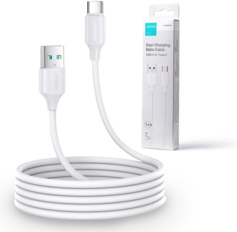 Kabel USB-A / USB-C Joyroom S-UC027A9 100m 3A biały Kabel USB-A / USB-C Joyroom S-UC027A9 100m 3A biały