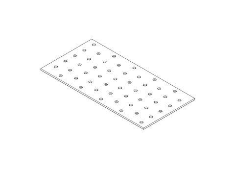 PŁYTKA MONTAŻOWA 1200*40*2.0MM PŁYTKA MONTAŻOWA 1200*40*2.0MM