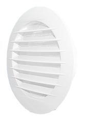 KRATKA OKRĄGŁA Z SIATKĄ 100MM BIAŁA KRATKA OKRĄGŁA Z SIATKĄ 100MM BIAŁA