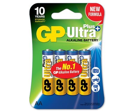 BATERIA ULTRA+ ALKALINE AA LR6 1.5V 4 SZTUKI BATERIA ULTRA+ ALKALINE AA LR6 1.5V 4 SZTUKI
