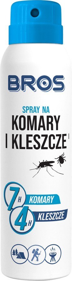 SPRAY NA KOMARY I KLESZCZE 120/90ML SPRAY NA KOMARY I KLESZCZE 120/90ML
