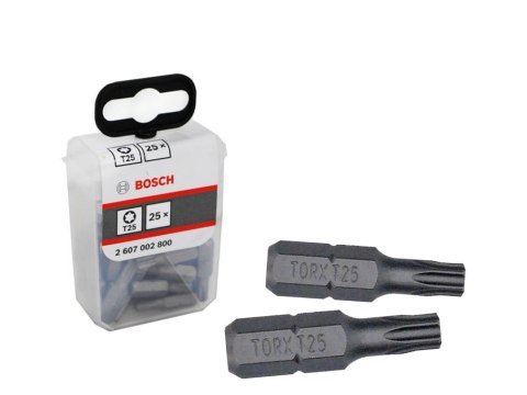 BIT, GROT, KOŃCÓWKA T25 25MM EXH 25PCS BIT, GROT, KOŃCÓWKA T25 25MM EXH 25PCS