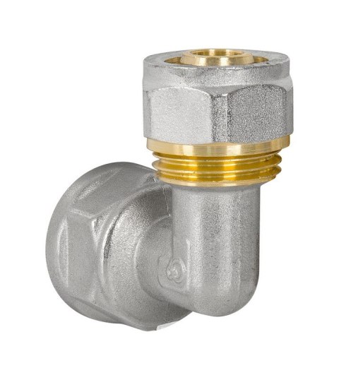 KOLANO PEX-AL-PEX CHROM 3/4*20 DZIEWCZYNKA KOLANO PEX-AL-PEX CHROM 3/4*20 DZIEWCZYNKA