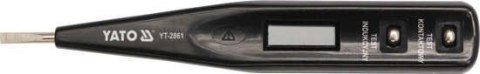 PRÓBNIK NAPIĘCIA 12-250V LCD PRÓBNIK NAPIĘCIA 12-250V LCD