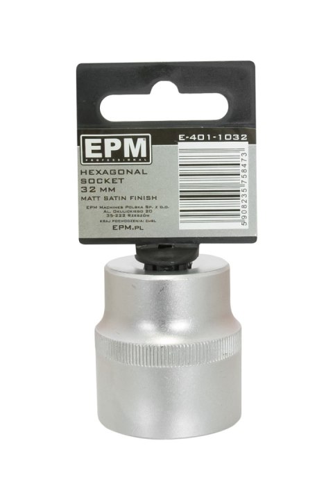 NASADKA KRÓTKA 1/2'' 6-KĄTNA SATIN 30MM NASADKA KRÓTKA 1/2'' 6-KĄTNA SATIN 30MM