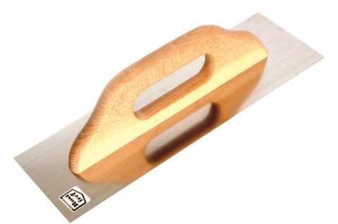 PACA NIERDZEWNA GŁADKA UCHWYT DREWNIANY 480*130MM PACA NIERDZEWNA GŁADKA UCHWYT DREWNIANY 480*130MM