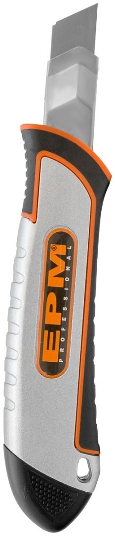 NÓŻ, NOŻYK Z OSTRZEM ŁAMANYM ALUMINIOWY BEZPIECZNY 18MM NÓŻ, NOŻYK Z OSTRZEM ŁAMANYM ALUMINIOWY BEZPIECZNY 18MM