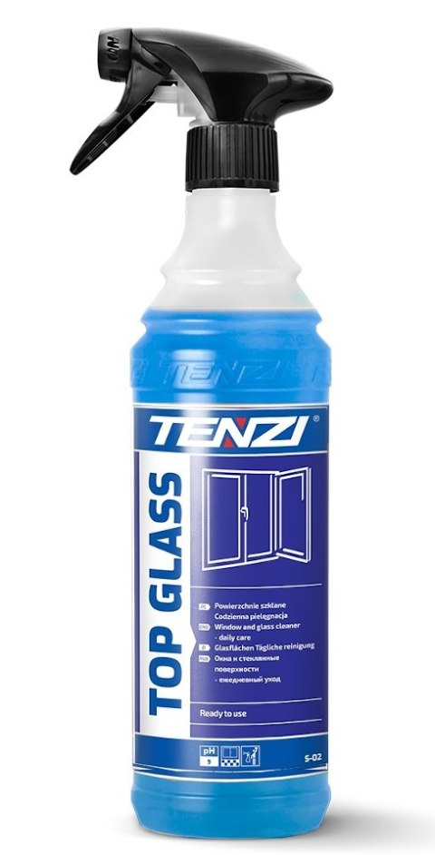 ŚRODEK DO MYCIA POWIERZCHNI SZKLANYCH TOP GLASS GT 0.6L ŚRODEK DO MYCIA POWIERZCHNI SZKLANYCH TOP GLASS GT 0.6L
