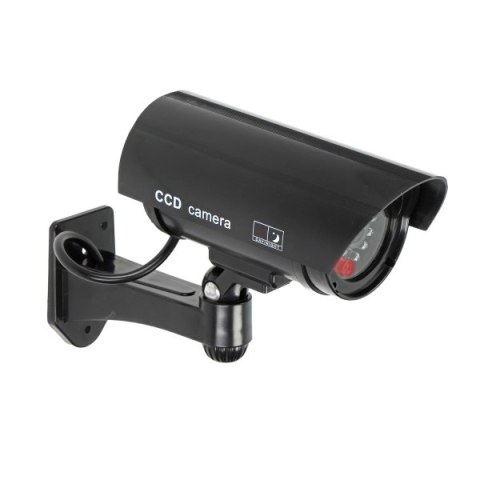 ATRAPA KAMERY MONITORUJĄCEJ CCTV CZARNA ATRAPA KAMERY MONITORUJĄCEJ CCTV CZARNA