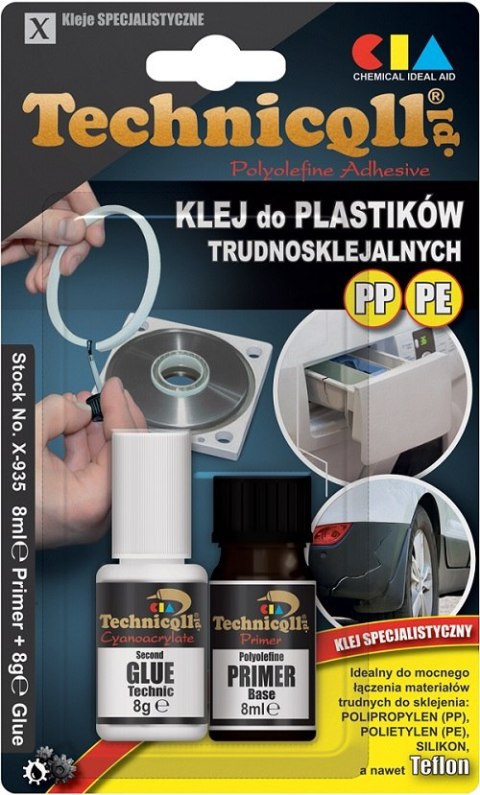 KLEJ DO PP PE PTFE 8G+8ML KLEJ DO PP PE PTFE 8G+8ML