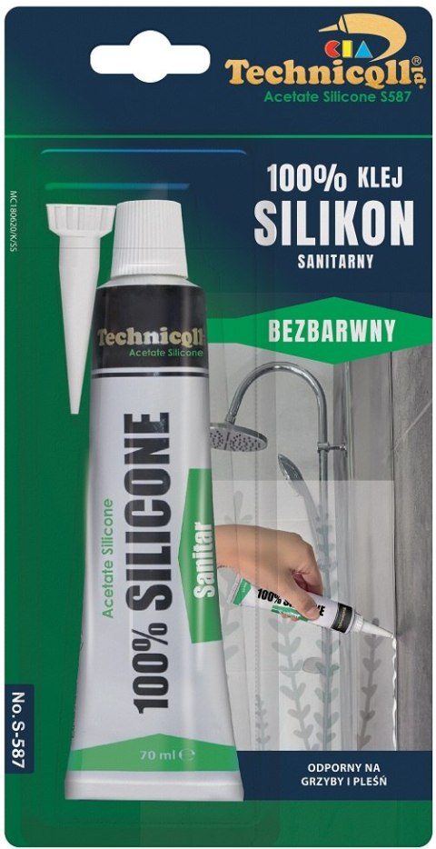 SILIKON SANITARNY BEZBARWNY 70ML SILIKON SANITARNY BEZBARWNY 70ML
