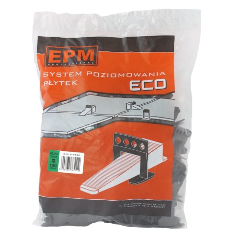 SYSTEM UKŁADANIA PŁYTEK ECO 100 KLIPSÓW 3MM SYSTEM UKŁADANIA PŁYTEK ECO 100 KLIPSÓW 3MM