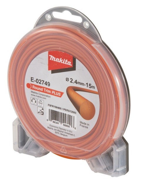 ŻYŁKA NYLONOWA OKRĄGŁA 2.4MM/15M ŻYŁKA NYLONOWA OKRĄGŁA 2.4MM/15M