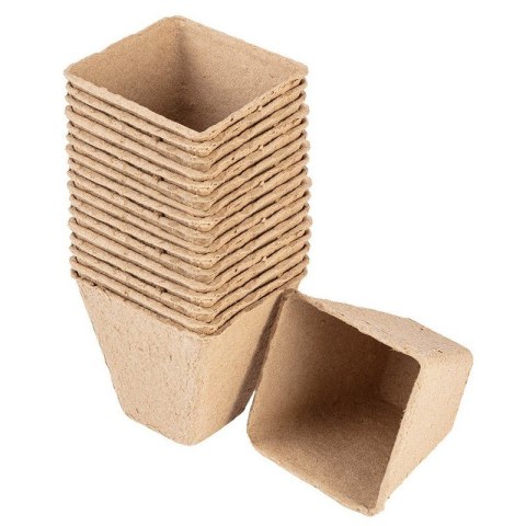 ROZSADNIKI TORFOWE 8*8*7.8 CM, 18 SZTUK ROZSADNIKI TORFOWE 8*8*7.8 CM, 18 SZTUK