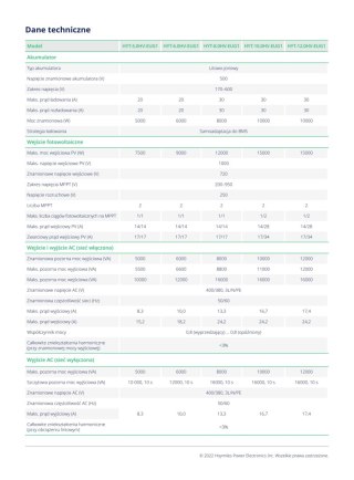 HOYMILES Inwerter hybrydowy HYT-10.0HV-EUG1 (3-fazowy)