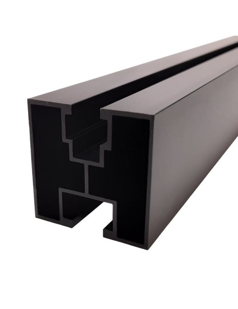 Profil aluminiowy 40*40 śruba sześciokątna L:2200mm czarny Profil aluminiowy 40*40 śruba sześciokątna L:2200mm czarny