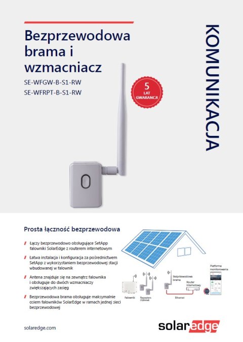 Solaredge WFGW-B-S1-RW WiFi Gateway Solaredge WFGW-B-S1-RW WiFi Gateway