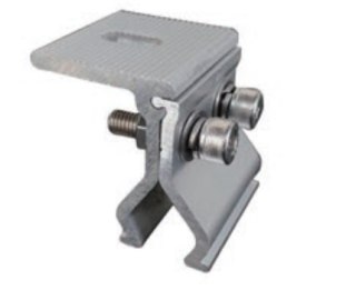 Uchwyt Montażowy Z Regulacją Na Rąbek Blaszany 50mm aluminium typ:4