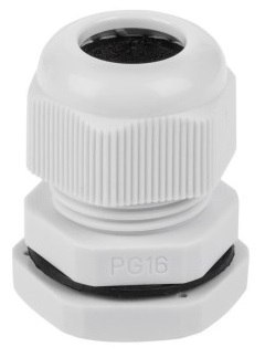 Dławik kablowy 10-14MM IP68 PA66 Szary PG- 16 Dławik kablowy 10-14MM IP68 PA66 Szary PG- 16