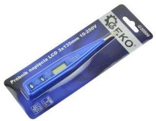 GEKO Próbnik napięcia LCD 3x135 10-250V G30806