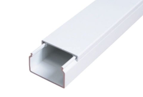Kanał kablowy biały 60*40MM opak: 2mb. Kanał kablowy biały 60*40MM opak: 2mb.