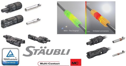 MULTI-CONTACT Trójnik MC4-EVO wtyk + gniazda 1.5-10mm MULTI-CONTACT Trójnik MC4-EVO wtyk + gniazda 1.5-10mm
