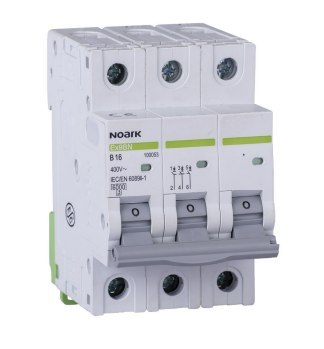 NOARK Wyłącznik nadprądowy 3P Typ C 50A 6kA AC (100148) NOARK Wyłącznik nadprądowy 3P Typ C 50A 6kA AC (100148)