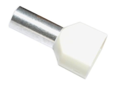 Tulejka kablowa podwójna 2x16mm opak: 50szt Tulejka kablowa podwójna 2x16mm opak: 50szt