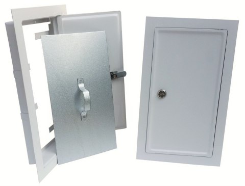 DRZWICZKI KOMINOWE BIAŁE 155*290MM DUŻE DRZWICZKI KOMINOWE BIAŁE 155*290MM DUŻE