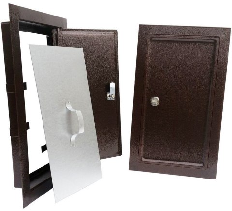 DRZWICZKI KOMINOWE BRĄZOWE 155*290MM DUŻE DRZWICZKI KOMINOWE BRĄZOWE 155*290MM DUŻE