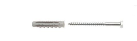 DYBEL CZTERODZIELNY WKRĘT ŁEB SZEŚCIOKĄTNY BXNK 10/60MM DYBEL CZTERODZIELNY WKRĘT ŁEB SZEŚCIOKĄTNY BXNK 10/60MM