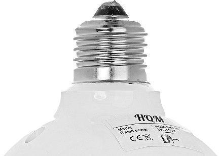 Głośnik kulowy HQM-SK313 3W 100V gwint E27 Biały Głośnik kulowy HQM-SK313 3W 100V gwint E27 Biały