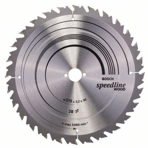 PIŁA TARCZOWA T SPEEDLINE WOOD 315*3,2*30/Z28 PIŁA TARCZOWA T SPEEDLINE WOOD 315*3,2*30/Z28