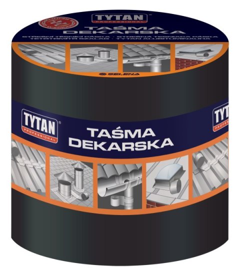 TAŚMA USZCZELNIAJĄCA DEKARSKA 15CM*10MB GRAFIT TAŚMA USZCZELNIAJĄCA DEKARSKA 15CM*10MB GRAFIT