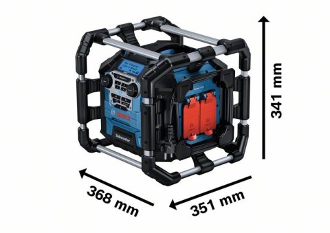 RADIO AKUMULATOROWE GPB 18V-5 SC DAB+ 0*AH RADIO AKUMULATOROWE GPB 18V-5 SC DAB+ 0*AH