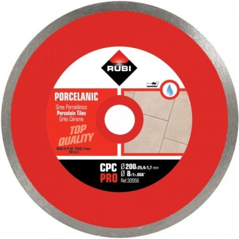 TARCZA DIAMENTOWA DO GRESU PORCELANOWEGO CPC 200 PRO TARCZA DIAMENTOWA DO GRESU PORCELANOWEGO CPC 200 PRO