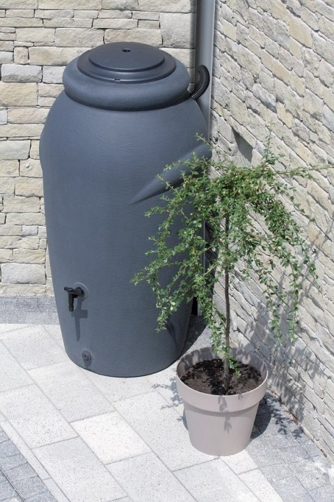 ZBIORNIK NA DESZCZÓWKĘ AQUA CAN 210L - ANTRACYT ZBIORNIK NA DESZCZÓWKĘ AQUA CAN 210L - ANTRACYT