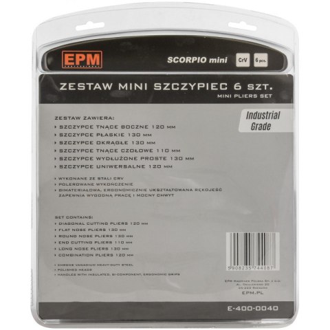 ZESTAW MINI SZCZYPIEC 6 SZTUK CRV SCORPIO ZESTAW MINI SZCZYPIEC 6 SZTUK CRV SCORPIO