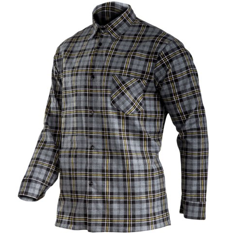 KOSZULA FLANELOWA ROCKER SZARA, POLSKA ROZMIAR XXL KOSZULA FLANELOWA ROCKER SZARA, POLSKA ROZMIAR XXL