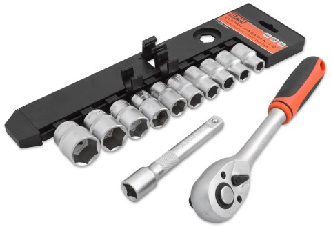 ZESTAW KLUCZY NASADOWYCH 1/2'' 12 CZĘŚCI ZESTAW KLUCZY NASADOWYCH 1/2'' 12 CZĘŚCI