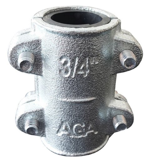 OBEJMA NAPR.OBA 3/4'' AGA SYMETRYCZNA BEZ WYJŚCIA BOCZNEGO OBEJMA NAPR.OBA 3/4'' AGA SYMETRYCZNA BEZ WYJŚCIA BOCZNEGO
