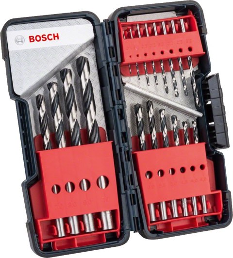 ZESTAW WIERTEŁ 18 SZT. POINTTEQ DO METALU 1-10MM ZESTAW WIERTEŁ 18 SZT. POINTTEQ DO METALU 1-10MM