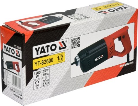WIBRATOR DO BETONU 1200W+ BUŁAWA 3M 35MM WIBRATOR DO BETONU 1200W+ BUŁAWA 3M 35MM