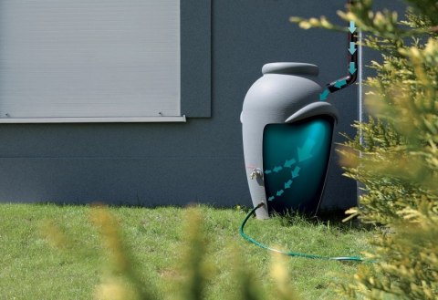 ZBIORNIK NA DESZCZÓWKĘ AQUA CAN 360L - ANTRACYT ZBIORNIK NA DESZCZÓWKĘ AQUA CAN 360L - ANTRACYT