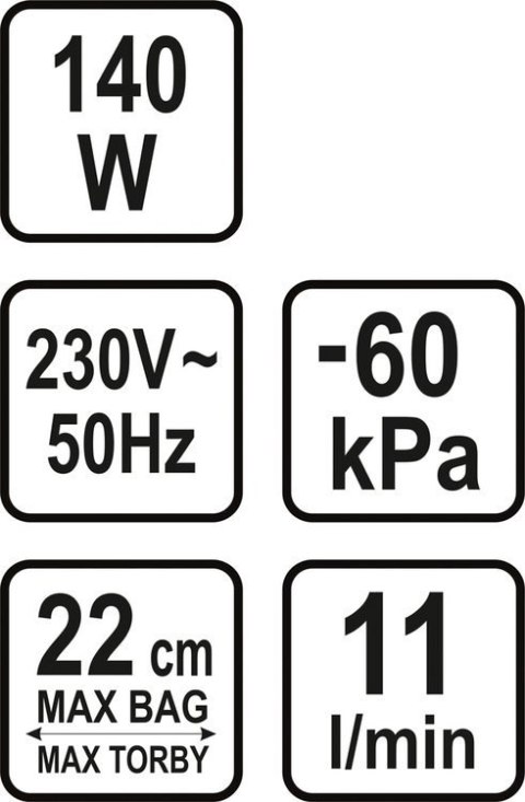PAKOWARKA PRÓŻNIOWA DO ŻYWNOŚCI 140W PAKOWARKA PRÓŻNIOWA DO ŻYWNOŚCI 140W