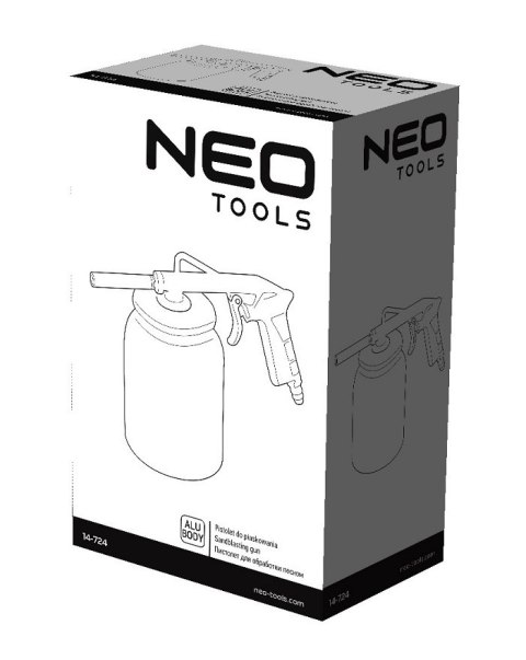 PISTOLET DO PIASKOWANIA ZE ZBIORNIKIEM 750CM3 PISTOLET DO PIASKOWANIA ZE ZBIORNIKIEM 750CM3