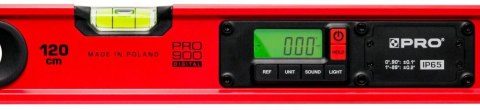 POZIOMICA PRO900 Z ELEKTRONICZNYM ODCZYTEM 80 CM POZIOMICA PRO900 Z ELEKTRONICZNYM ODCZYTEM 80 CM