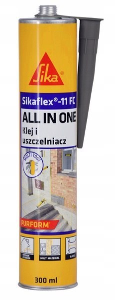 SIKAFLEX 11FC PURFORM KLEJ USZCZELNIAJĄCY 300ML BAZALT SZARY SIKAFLEX 11FC PURFORM KLEJ USZCZELNIAJĄCY 300ML BAZALT SZARY